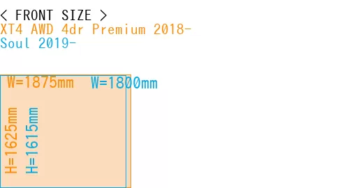 #XT4 AWD 4dr Premium 2018- + Soul 2019-